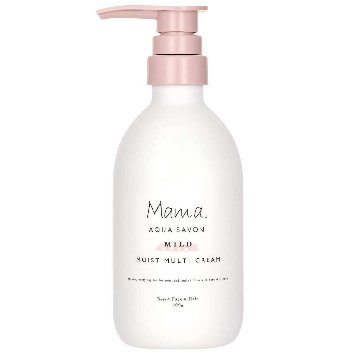 ママ アクア シャボン　モイストマルチクリーム　マイルド（22a）　フラワーアロマの香り　400g