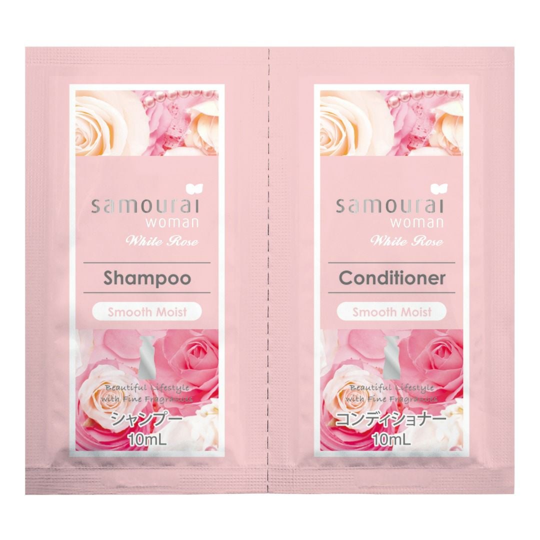 サムライウーマン　ホワイトローズ　ヘアケア　1dayトライアル　スムースモイスト　10mL×2