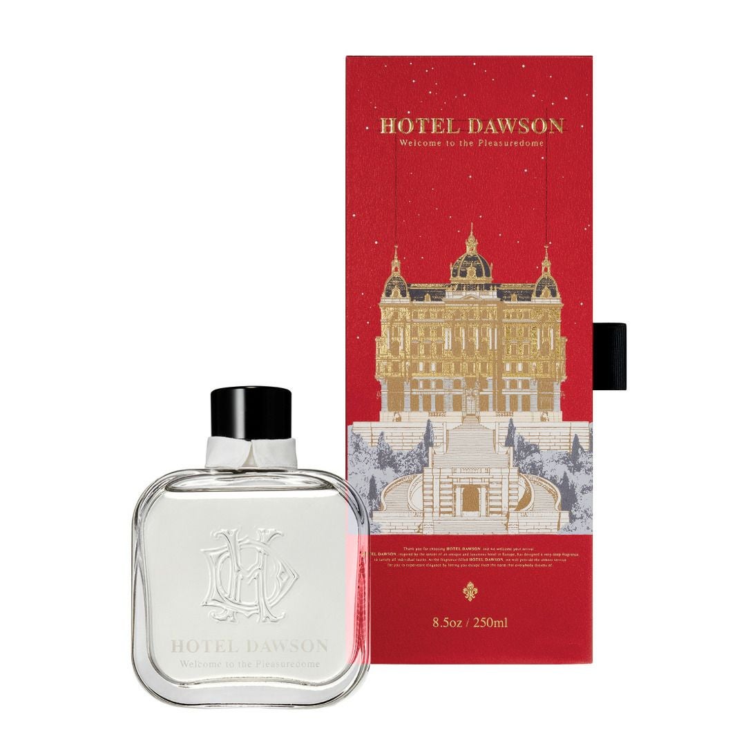 HOTELDAWSON、ホテルドーソン、ウェルカム・トゥ・ザ・プレジャードーム、ディフューザー、ルームフレグランス、インテリア香水、香水、韓国コスメ、おしゃれ、ウッド、バニラ