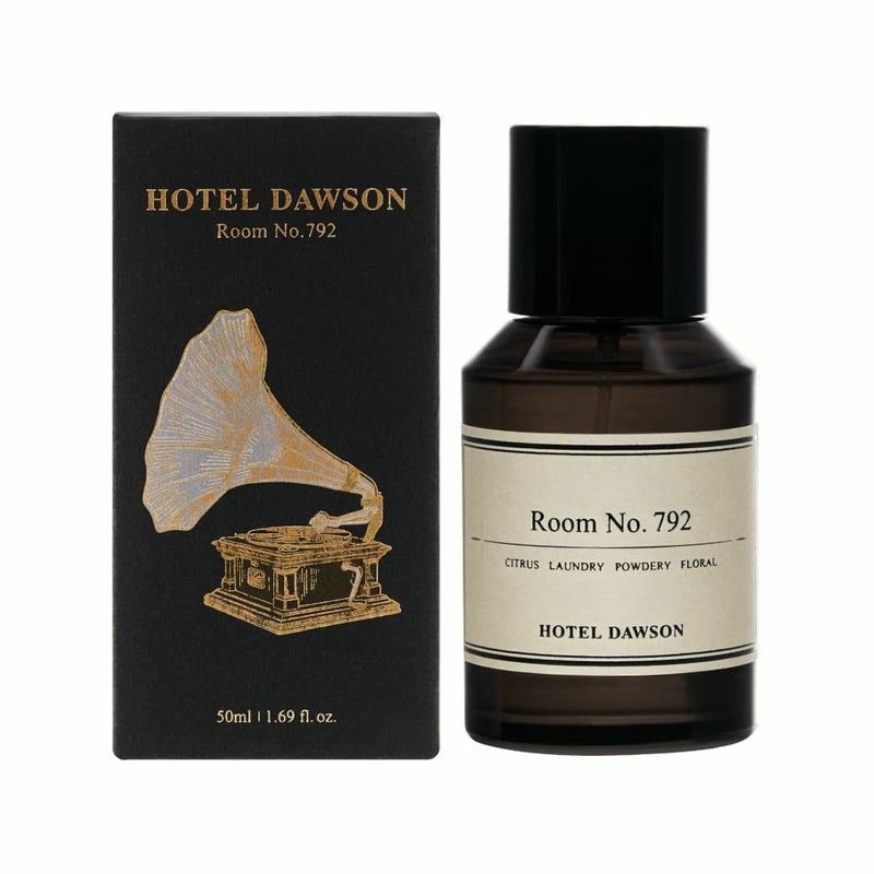 HOTELDAWSON、ホテルドーソン、ルーム №792、ルームスプレー、ファブリックスプレー、ファブリックミスト、香水、韓国コスメ、おしゃれ、柑橘、シトラス