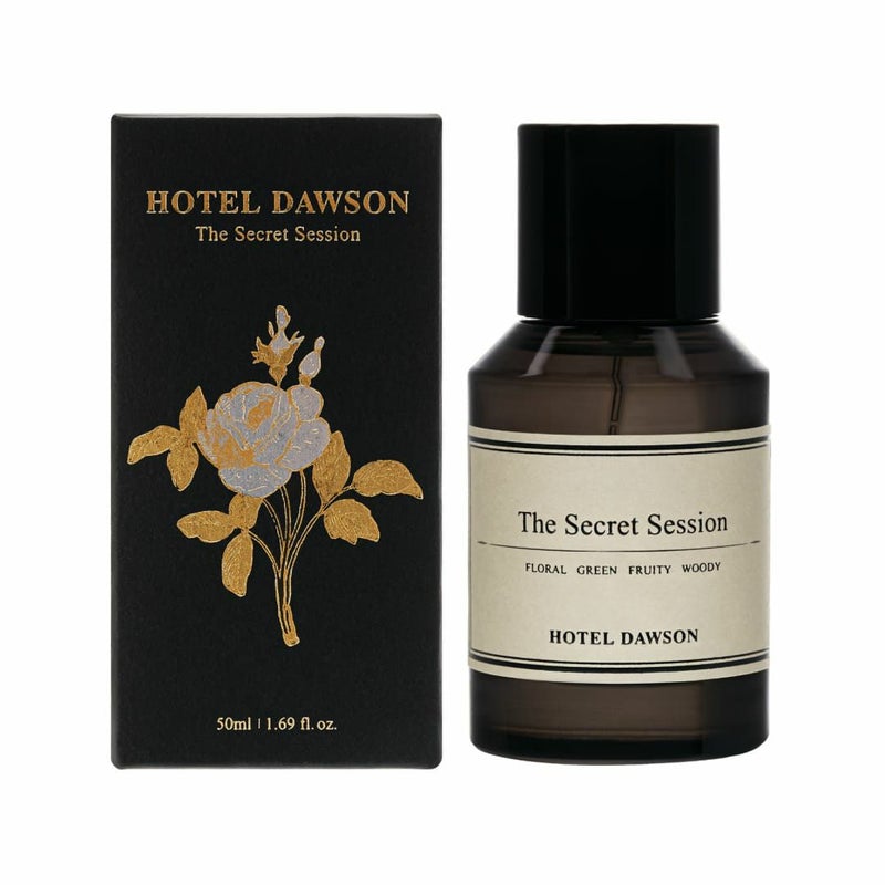 HOTELDAWSON、ホテルドーソン、ザ・シークレット・セッション、ルームスプレー、ファブリックスプレー、ファブリックミスト、香水、韓国コスメ、おしゃれ、フローラル、ローズ、ムスク