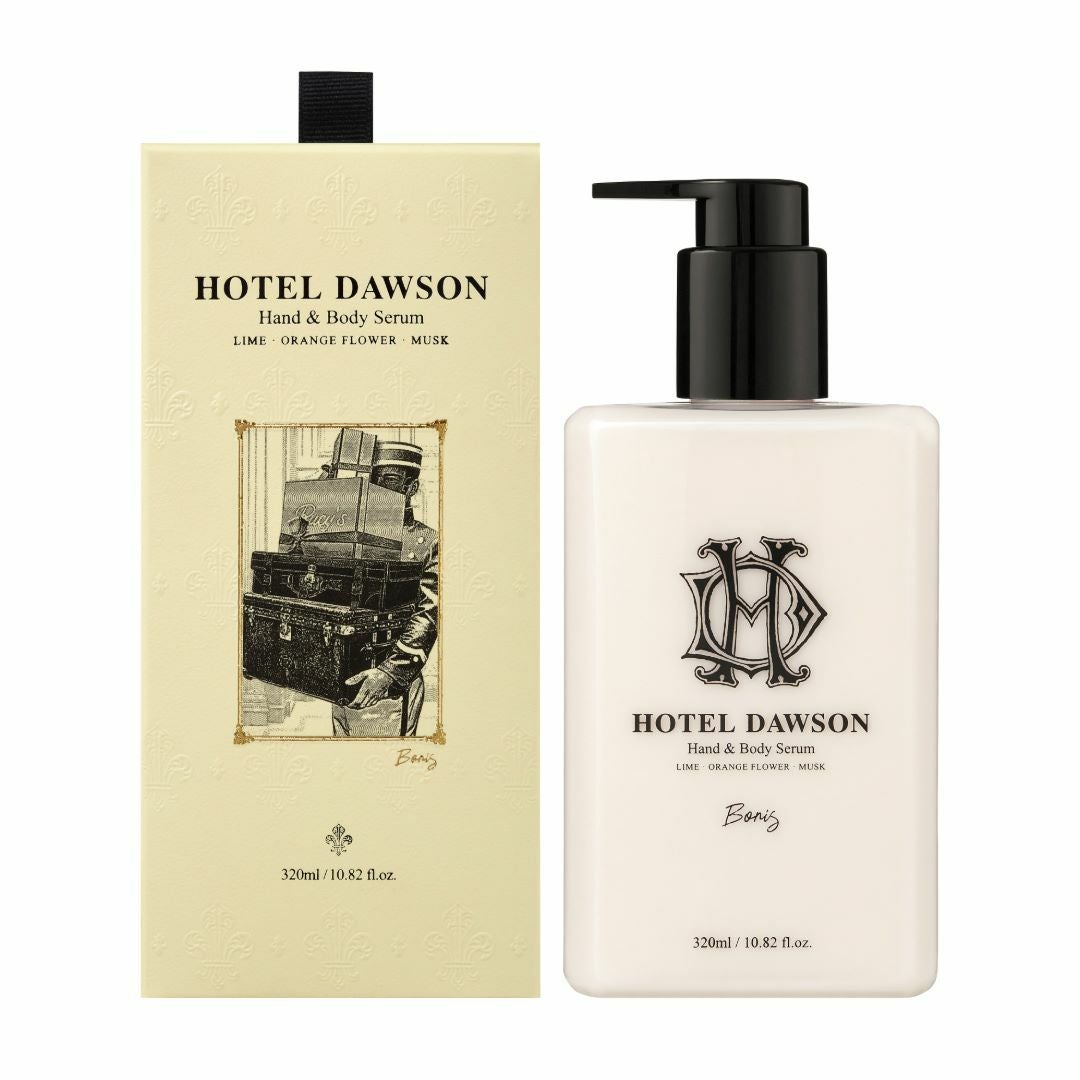 HOTELDAWSON、ホテルドーソン、ボリス、ボディセラム、ハンドセラム、ボディクリーム、香水、韓国コスメ、おしゃれ、ユニセックス、柑橘、シトラス