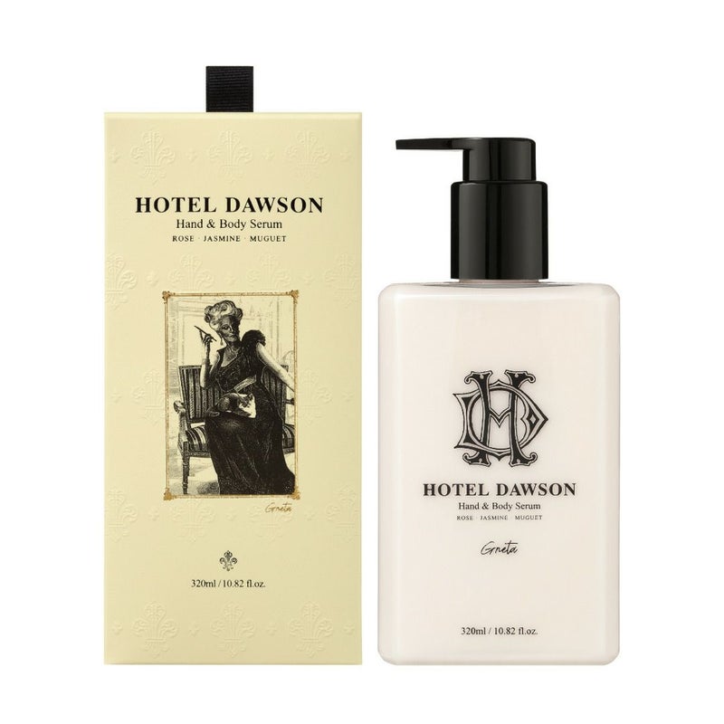 HOTELDAWSON、ホテルドーソン、グレタ、ボディセラム、ハンドセラム、ボディクリーム、香水、韓国コスメ、おしゃれ、ユニセックス、フローラル、ローズ、ムスク