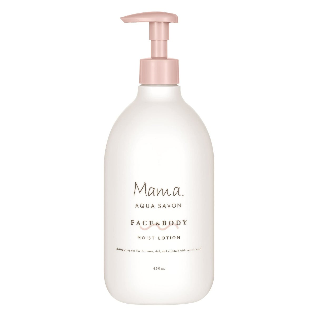 ママ アクア シャボン　フェイス＆ボディローション　フラワーアロマの香り（25a）　450mL